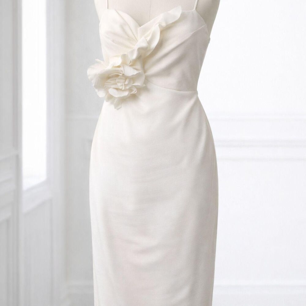 Marchesa Women's White and Cream Formal-dresses